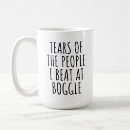 Caneca De Café Jogos Divertidos Lágrimas das Pessoas que Eu Derro