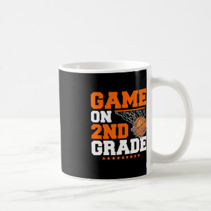 Caneca De Café Jogos Divertidos No Segundo Ano De Basquete No Pri
