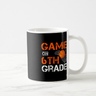 Caneca De Café Jogos Divertidos No Sexto Ano De Basquete No Prime
