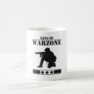 Caneca De Café Jogos Do Rei Jogador De Warzone