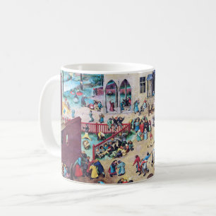 Caneca De Café Jogos Infantis, Pieter Bruegel
