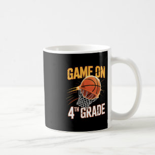Caneca De Café Jogos na 4ª série Sketll Primeiro Dia de Escola 