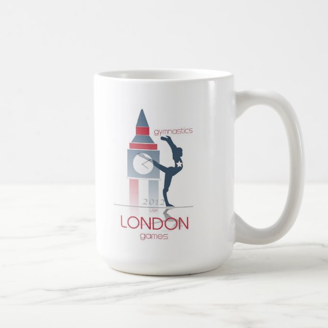 Caneca De Café Jogos Olímpicos: Ginástica (Direita)