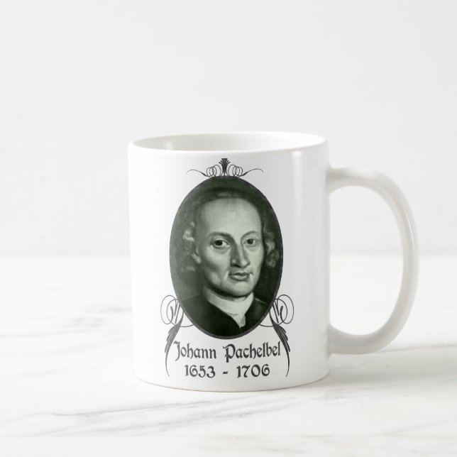 Caneca De Café Johann Pachelbel (Direita)