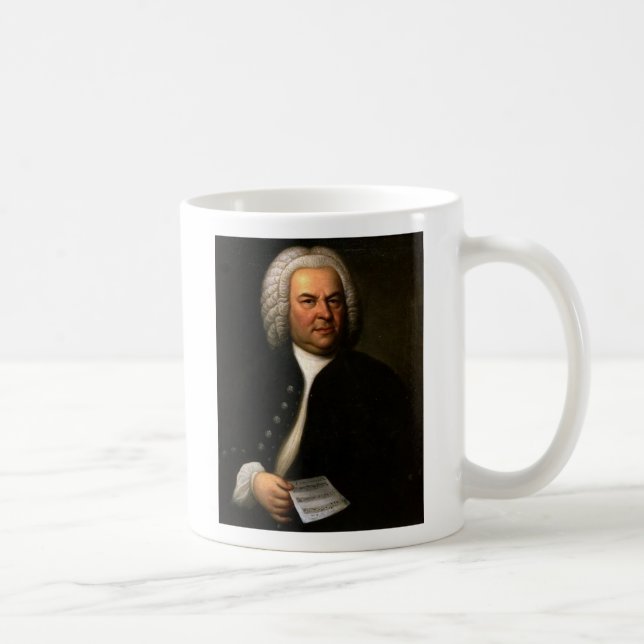 Caneca De Café Johann Sebastian Bach (Direita)