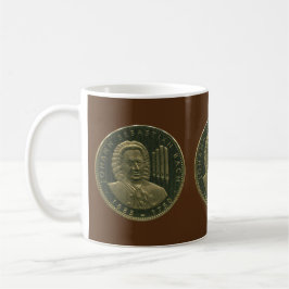 Caneca De Café Johann Sebastian Bach Comemorativa