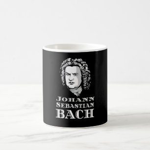 Caneca De Café Johann Sebastian Bach Portrait