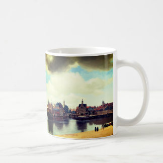 Caneca De Café Johannes Vermeer’s View of Delft