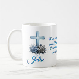 Caneca De Café John 13:34 Personalized Rose Coffee Mug