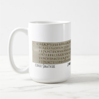 Caneca De Café John 1 no grego
