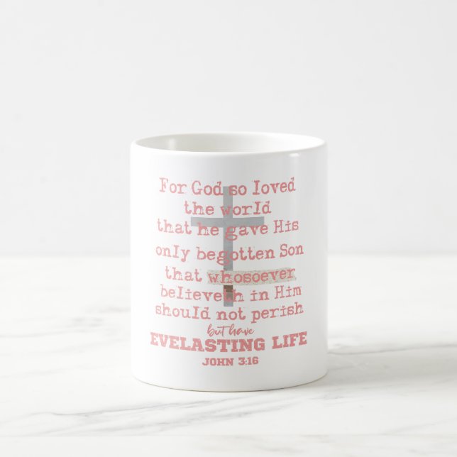 Caneca De Café John 3.16 (Centro)