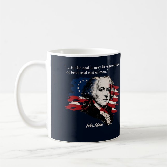 Caneca De Café John Adams (Esquerda)