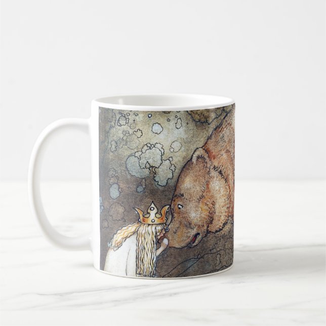 Caneca De Café John Bauer Pobre Coffee (Esquerda)