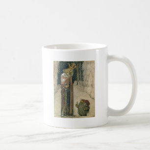 Caneca De Café John Bauer - princesa e troll