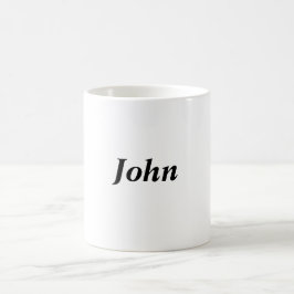 Caneca De Café John Coffee Mug