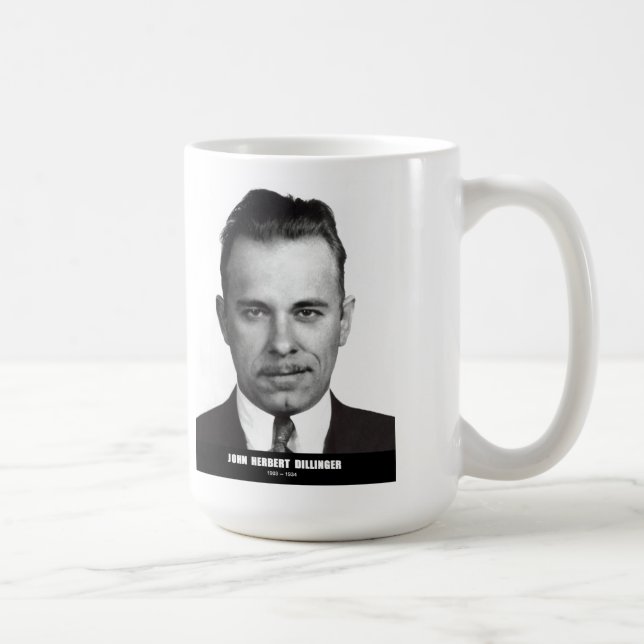 CANECA DE CAFÉ JOHN DILLINGER BEVERAGE MUG (Direita)