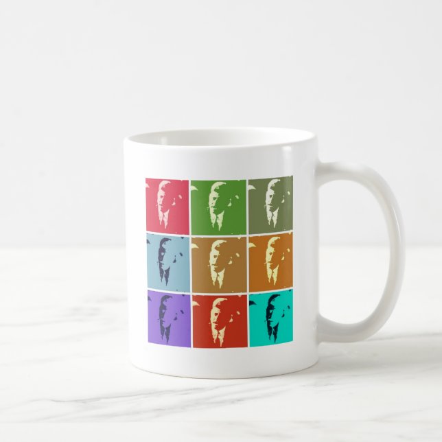 Caneca De Café John F Kennedy Pop Art (Direita)