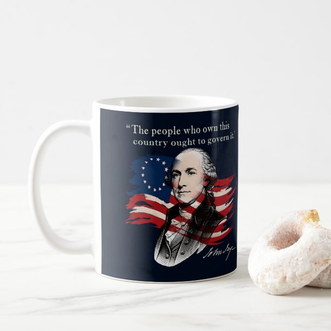 Caneca De Café John Jay (Com Donut)