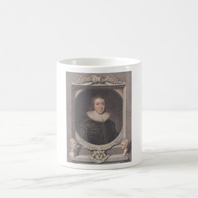 Caneca De Café John Milton - Poeta (Centro)