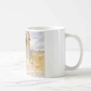 Caneca De Café John Singer Sargent - Templo de Baco, Baalbek