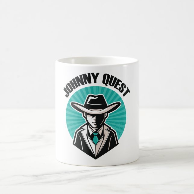 Caneca De Café Johnny Quest (Centro)