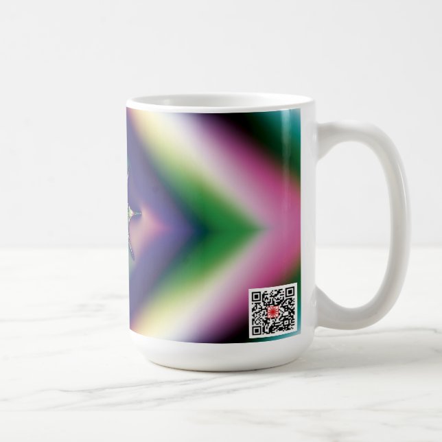 Caneca De Café Joias Arco-Íris (Direita)