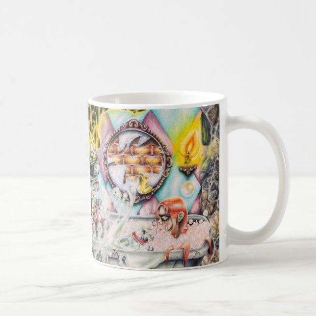 Caneca De Café Jolly Roger, o pirata fantasma - Trabalho de arte (Direita)