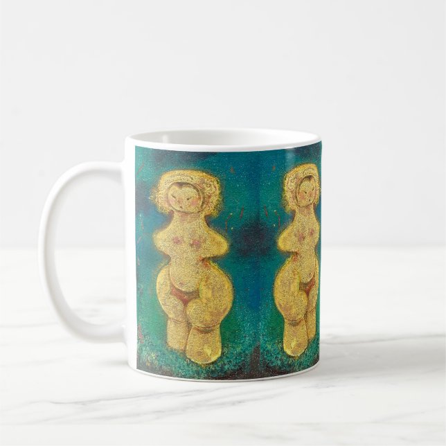 Caneca De Café Jomon Venus: Golden Star Child (Esquerda)