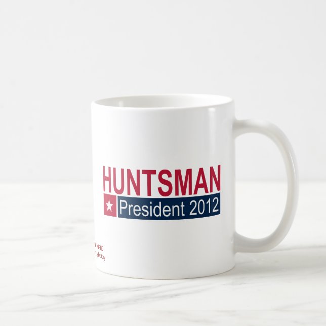 Caneca De Café Jon Huntsman Presidente 2012 (Direita)