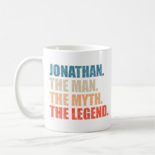 Caneca De Café Jonathan O Homem O Mito A Lenda