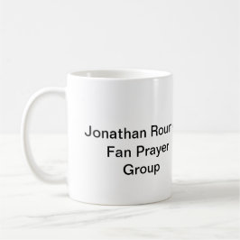 Caneca De Café Jonathan Roumie Fan Prayer Group