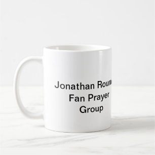 Caneca De Café Jonathan Roumie Fan Prayer Group