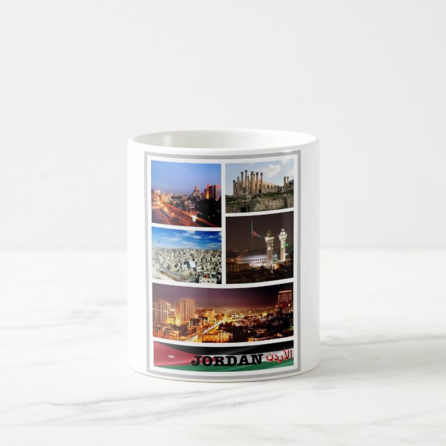 Caneca De Café Jordânia - Mosaico (Centro)