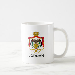Caneca De Café JORDÃO - emblema/bandeira/brasão/símbolo