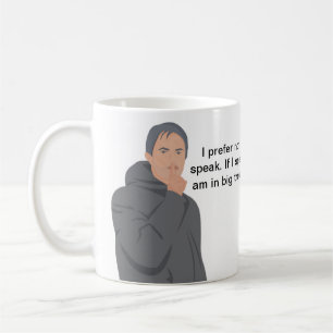 Caneca De Café José Mourinho... Prefiro não falar