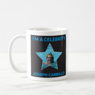 Caneca De Café Joseph Carrillo Eu sou uma celebridade