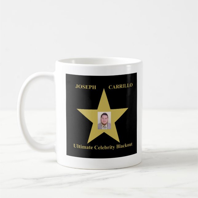 Caneca De Café Joseph Carrillo Ultimate Celebrity Blackout Mug (Esquerda)