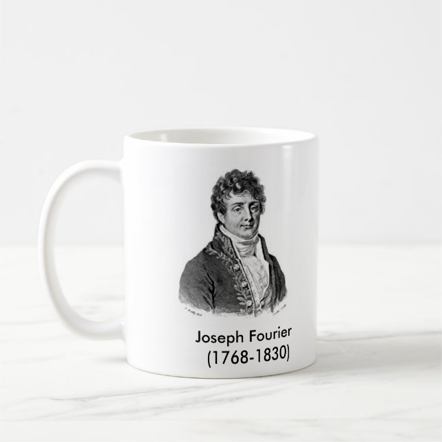 Caneca De Café Joseph Fourier (1768-1830) (Esquerda)