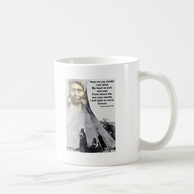 Caneca De Café Joseph principal ouve-me (Direita)