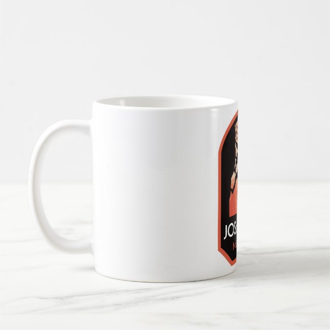 Caneca De Café Joshua Tree National Park Escalando (Esquerda)