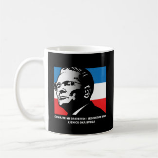 Caneca De Café Josip Broz Tito Bratstvo I Jedinstvo Irmandade A