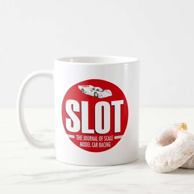 Caneca de Café Journal Slot Básica (Com Donut)