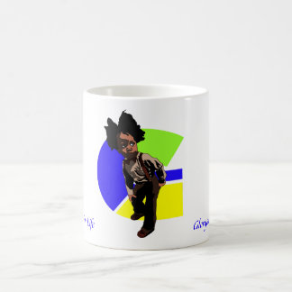 Caneca De Café Jovem Gloryan com Suspender