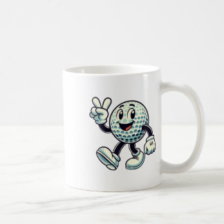 Caneca De Café Jovem Jogador de Golfe Meninos Golfe Divertido 