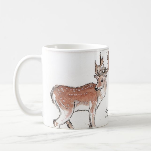 Caneca De Café Jovem Reindeer (Esquerda)
