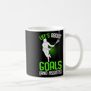 Caneca De Café Jovens jogadores de lacrosse adolescentes ganham v