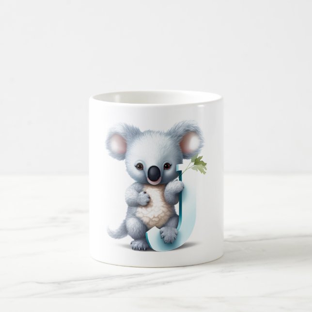 Caneca De Café Jovial Koala: Taça Koala Cute - Tipo J (Centro)