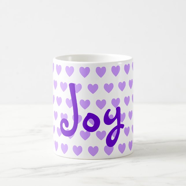 Caneca De Café Joy em Roxo (Centro)