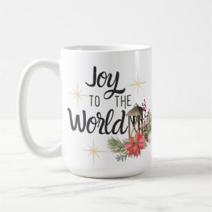 Caneca De Café Joy To The World Christmas Mug
