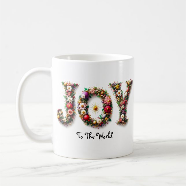 Caneca De Café JOY to the World Mugs (Esquerda)